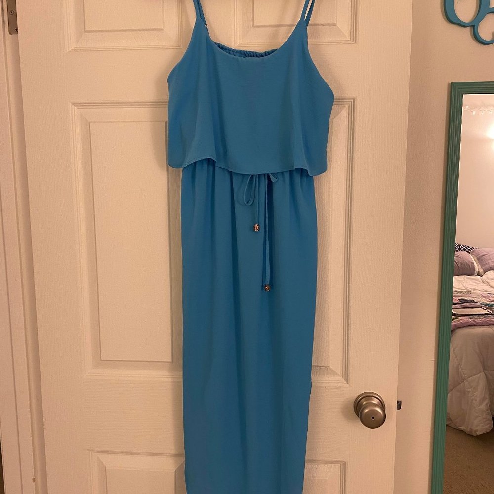 Blue Sundress/Beach Cover Up